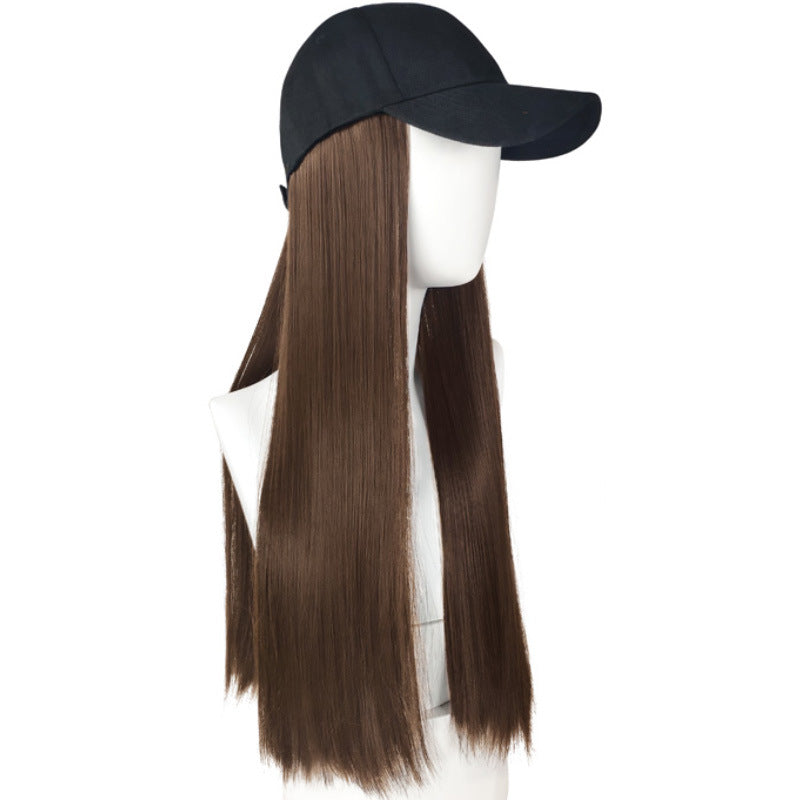 🎁Best Gift - New Warm Detachable One Piece Wig Hat 🎁