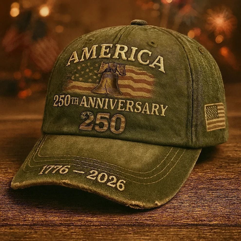 United States 250th Anniversary Red Cap